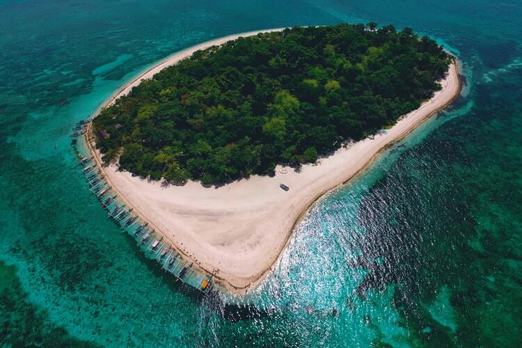 เกาะที่สวยในฟิลิปปินส์